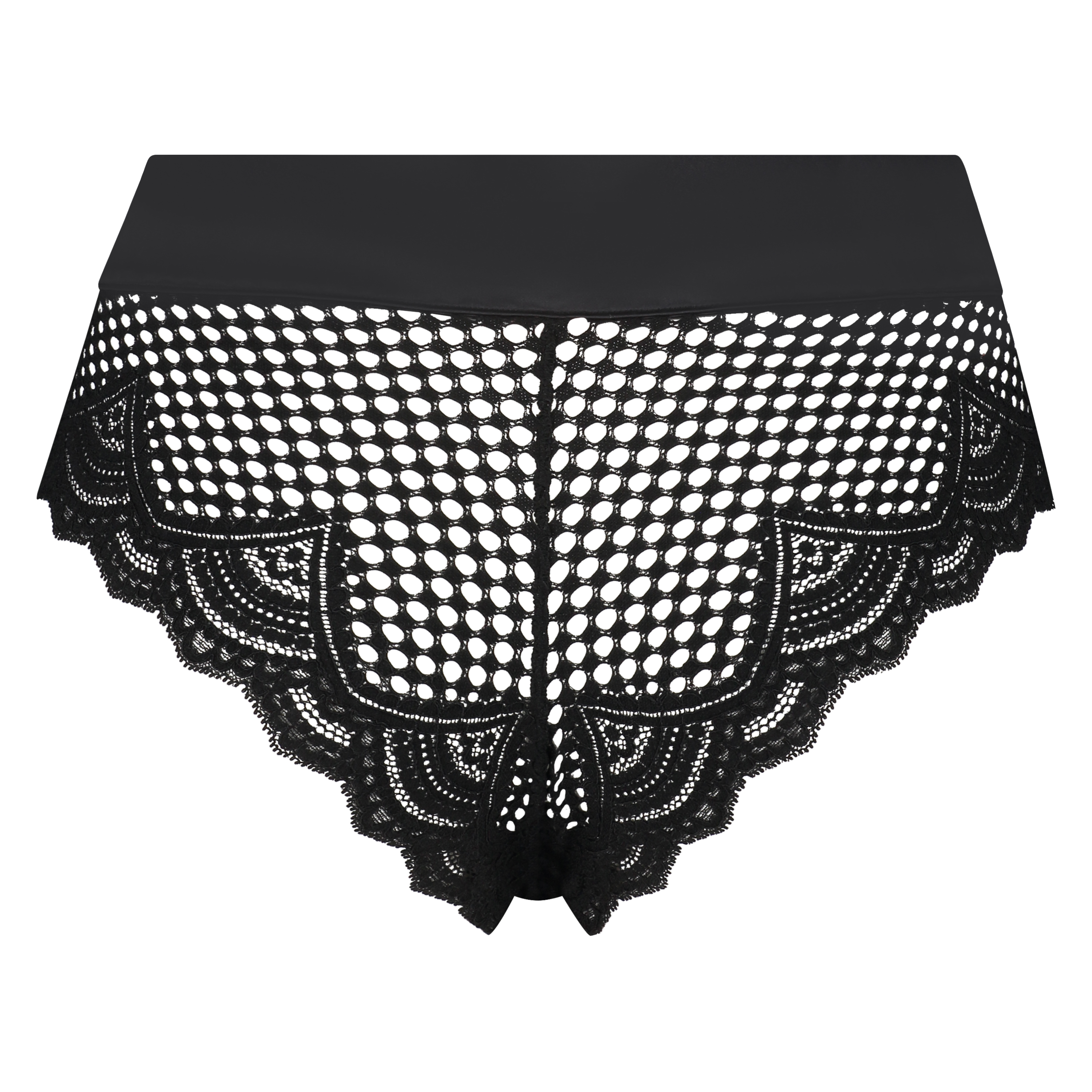 Brasilianske trusser med høj benudskæring Duckie, sort, main