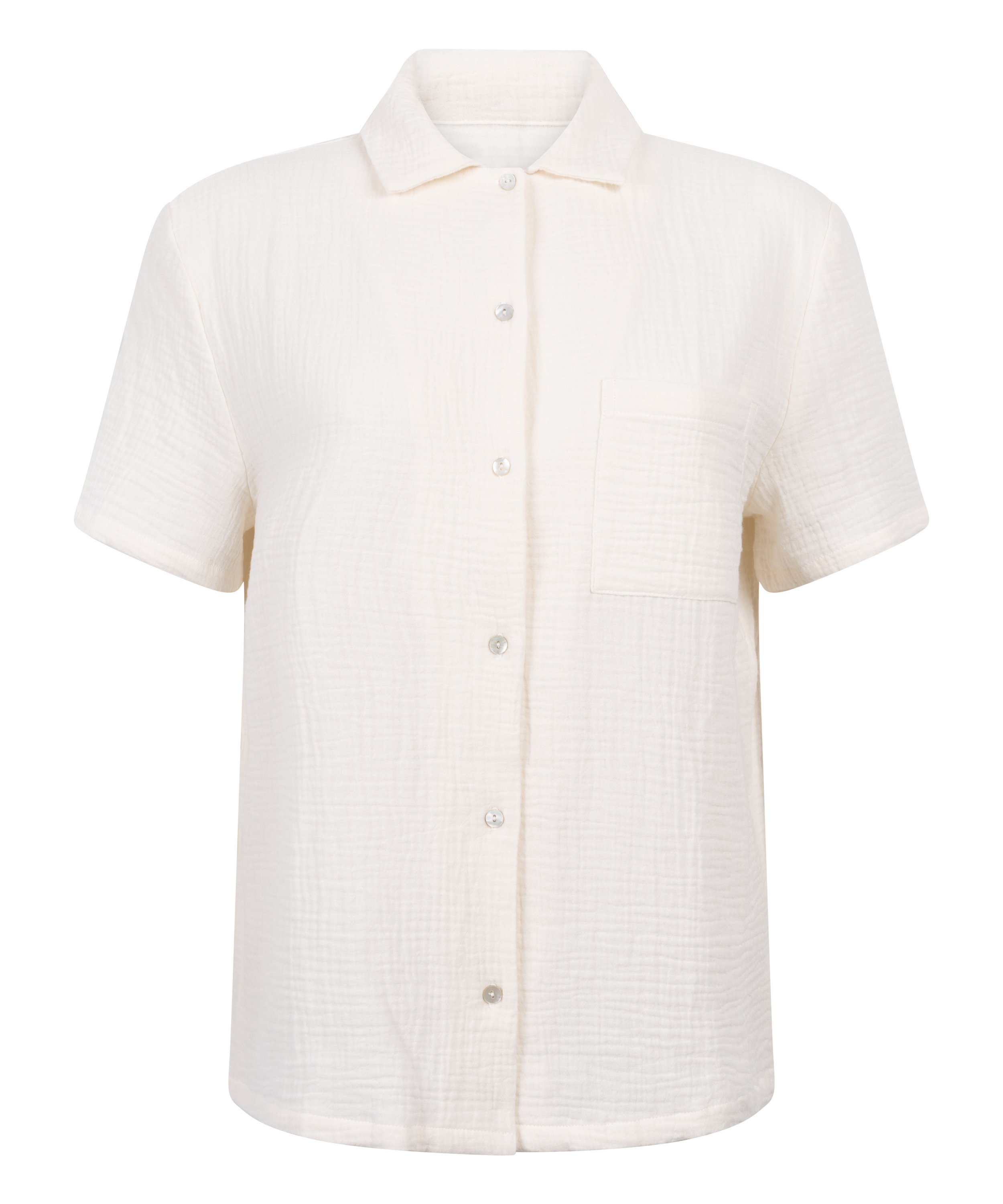 Muslin jakke, Hvid, main