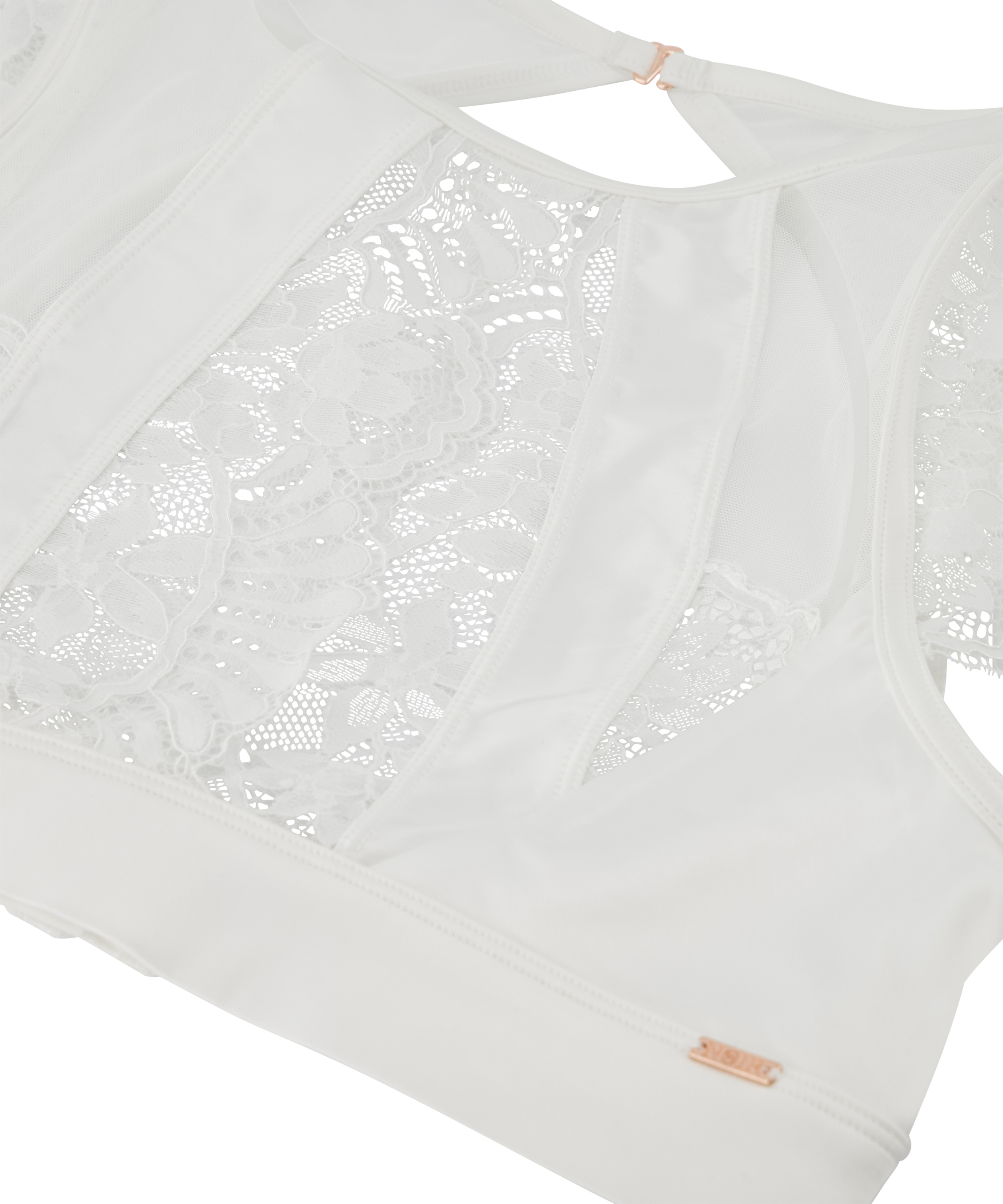 Bralette Indigo, Hvid, main