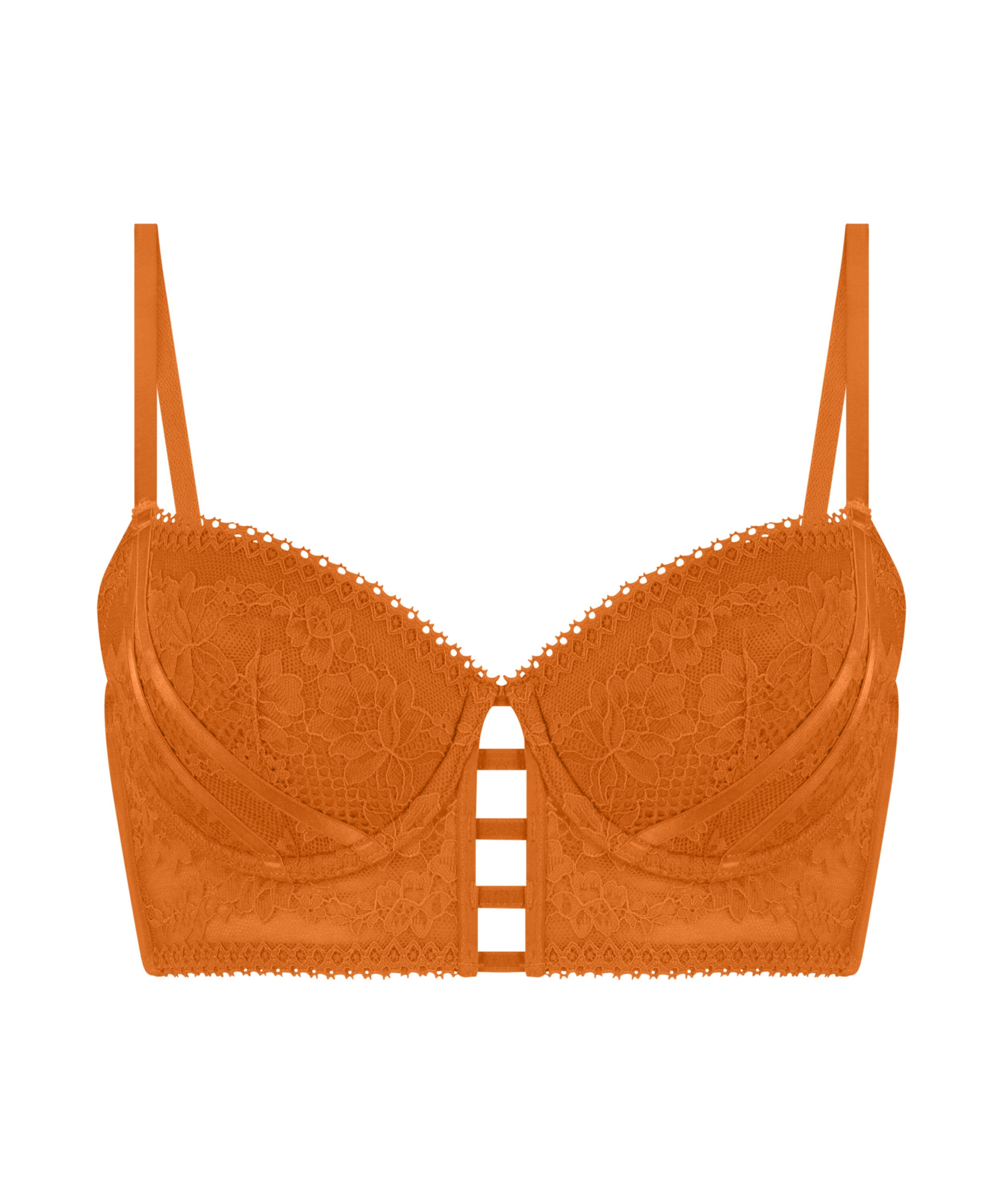 Formst&oslash;bt longline b&oslash;jle-bh Vera, Orange