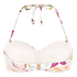 Formstøbt bikinitop med bøjle Ayanna, Hvid