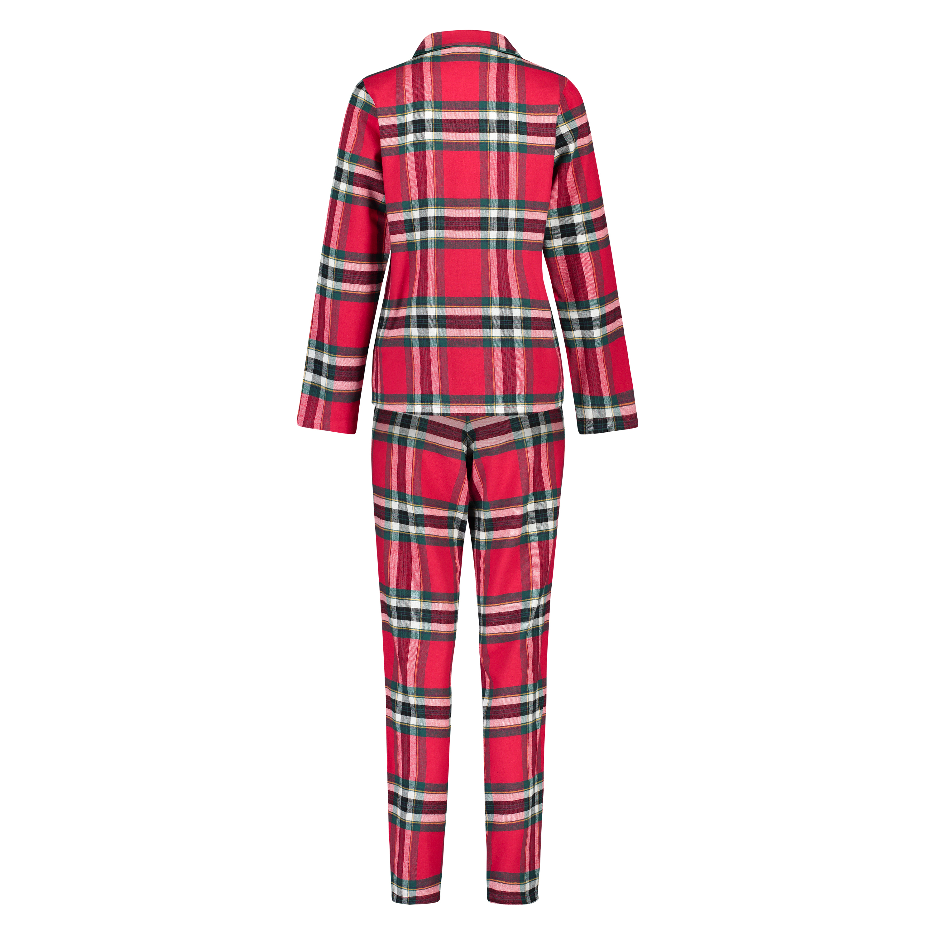 Twill pyjamas, rød, main
