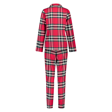 Twill pyjamas, rød