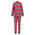 Twill pyjamas, rød