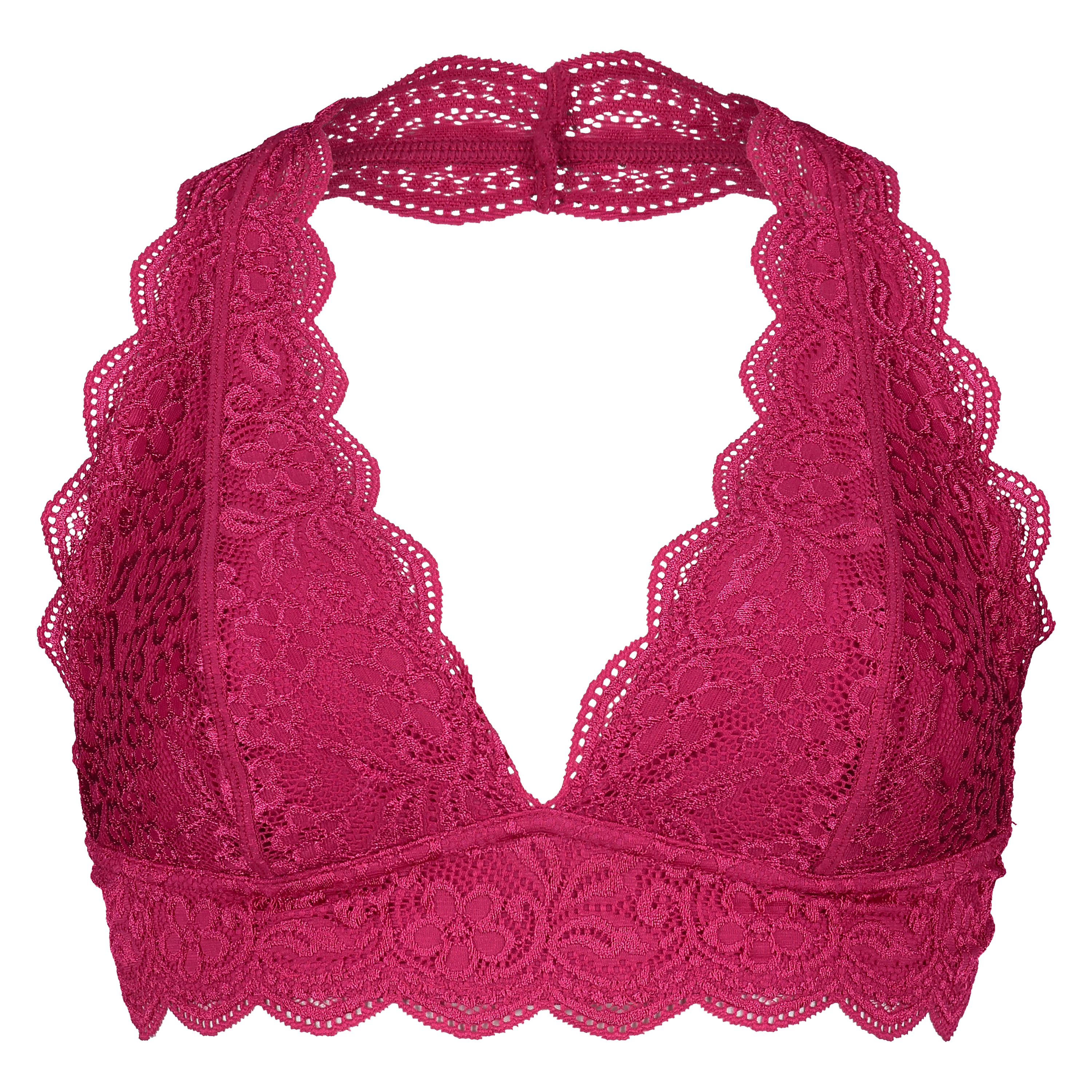 Halter Lace bralette, Lyserød, main