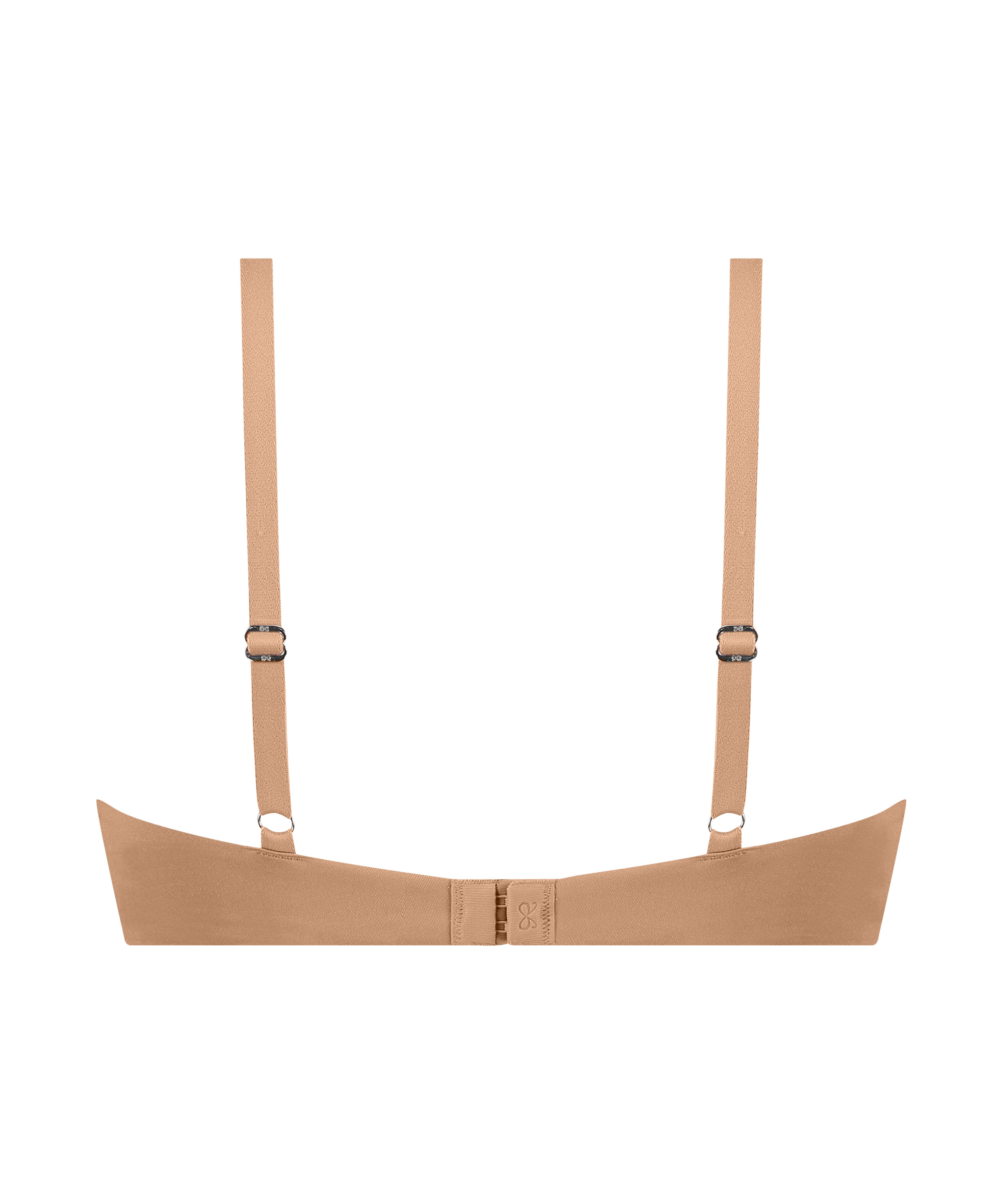 Formstøbt bøjle-bh Smooth, Brun, main