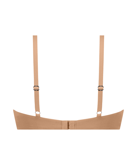 Formstøbt bøjle-bh Smooth, Brun