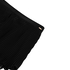 Plisse shorts, sort