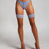 Stay-ups 15 Denier Lace, Blå