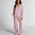 Pyjamastop Flonel Essentials, Lilla