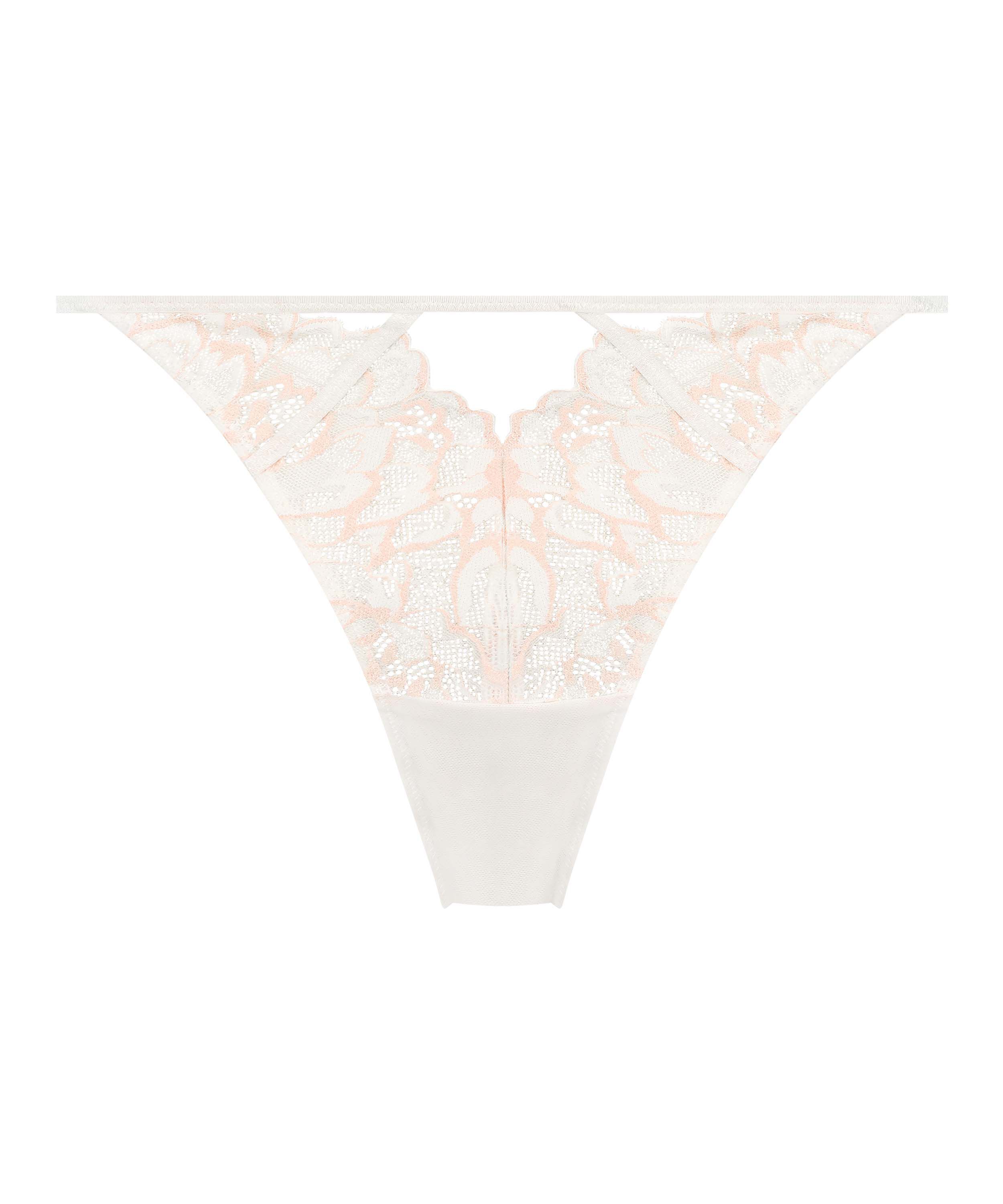 Brasiliansk trusse Shayna, hvid