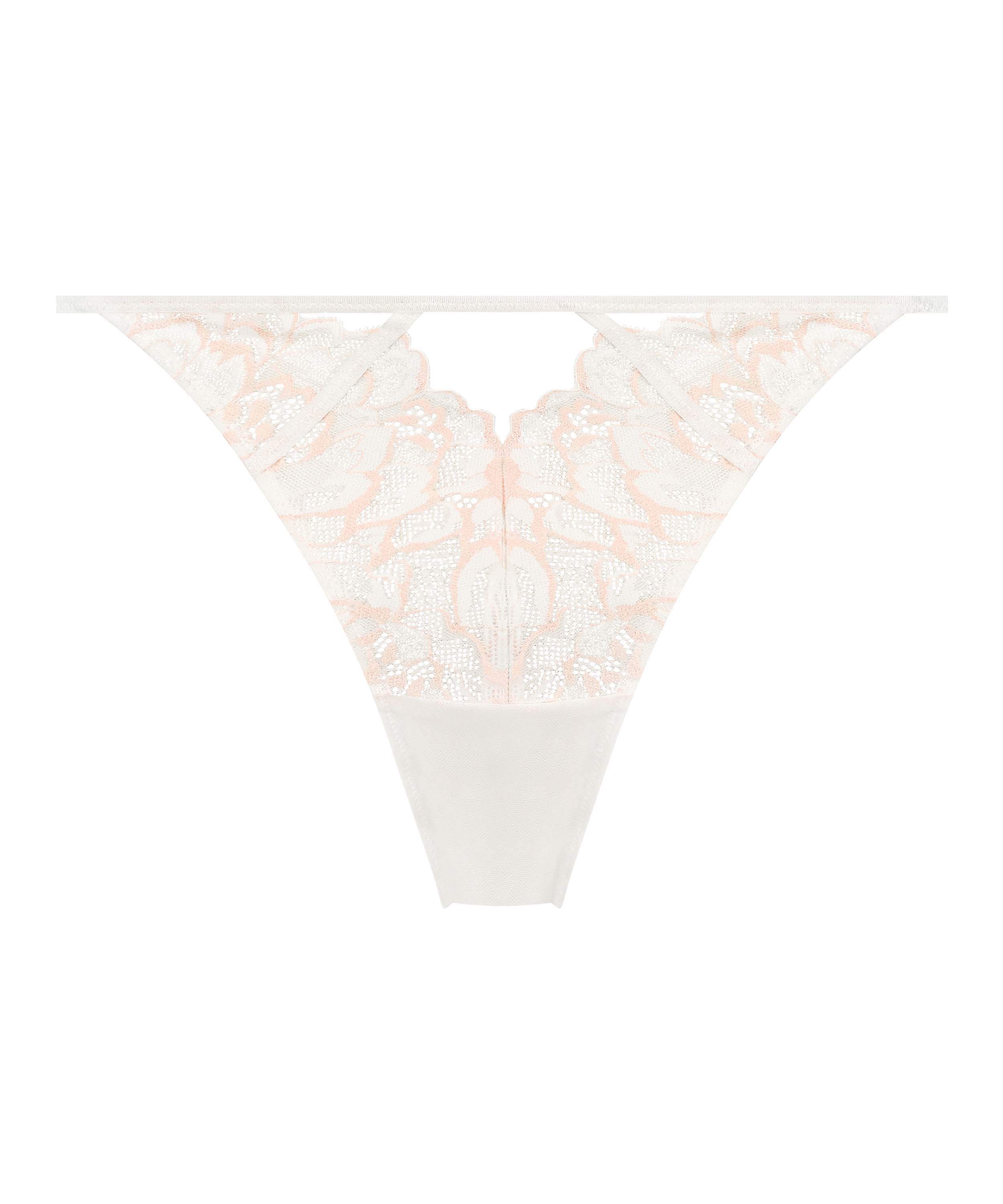 Brasiliansk trusse Shayna, hvid, main