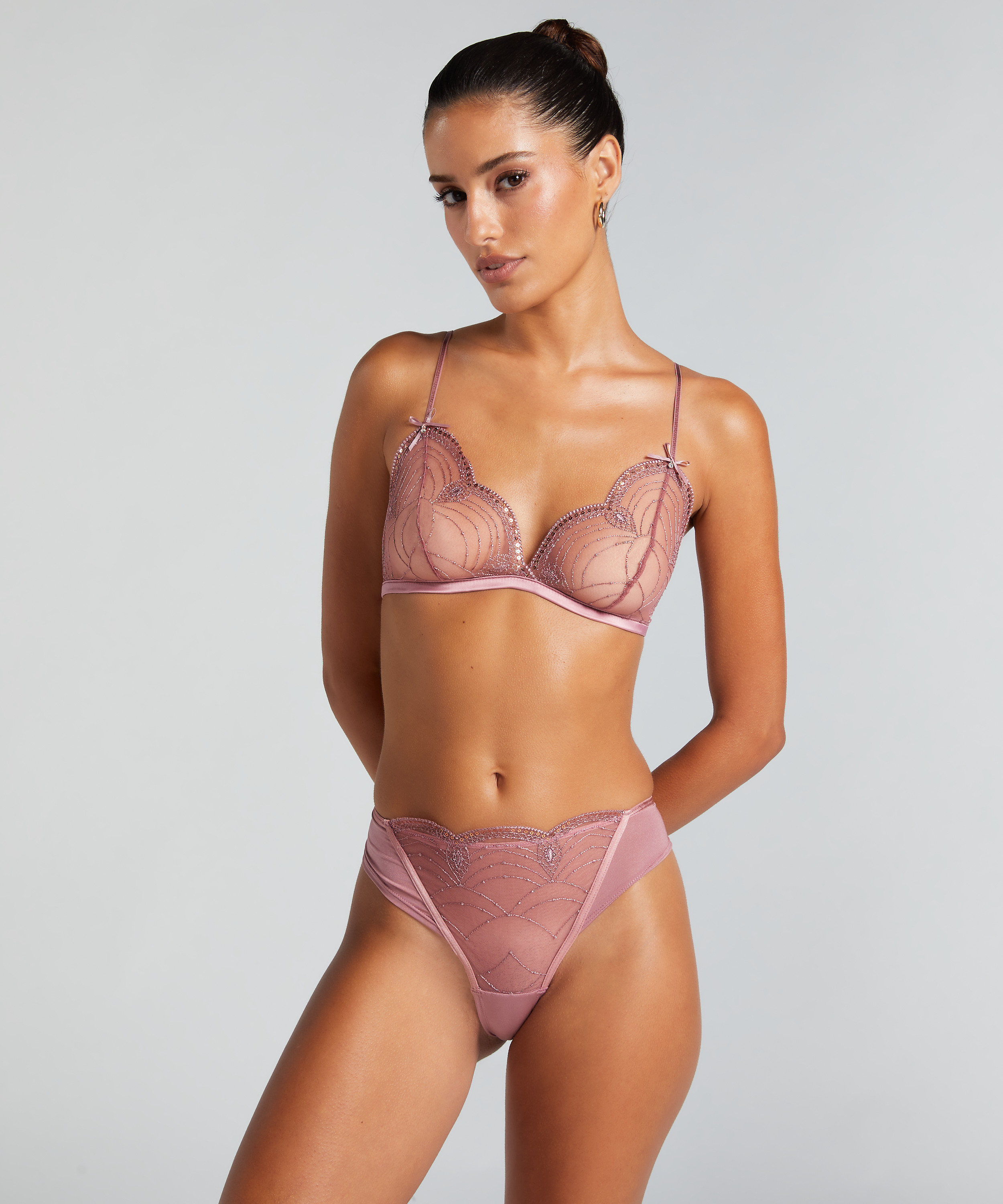 Bralette Ruby, Lyserød, main