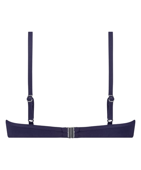 Formst&oslash;bt bikinitop med b&oslash;jle Scallop, Bl&aring;