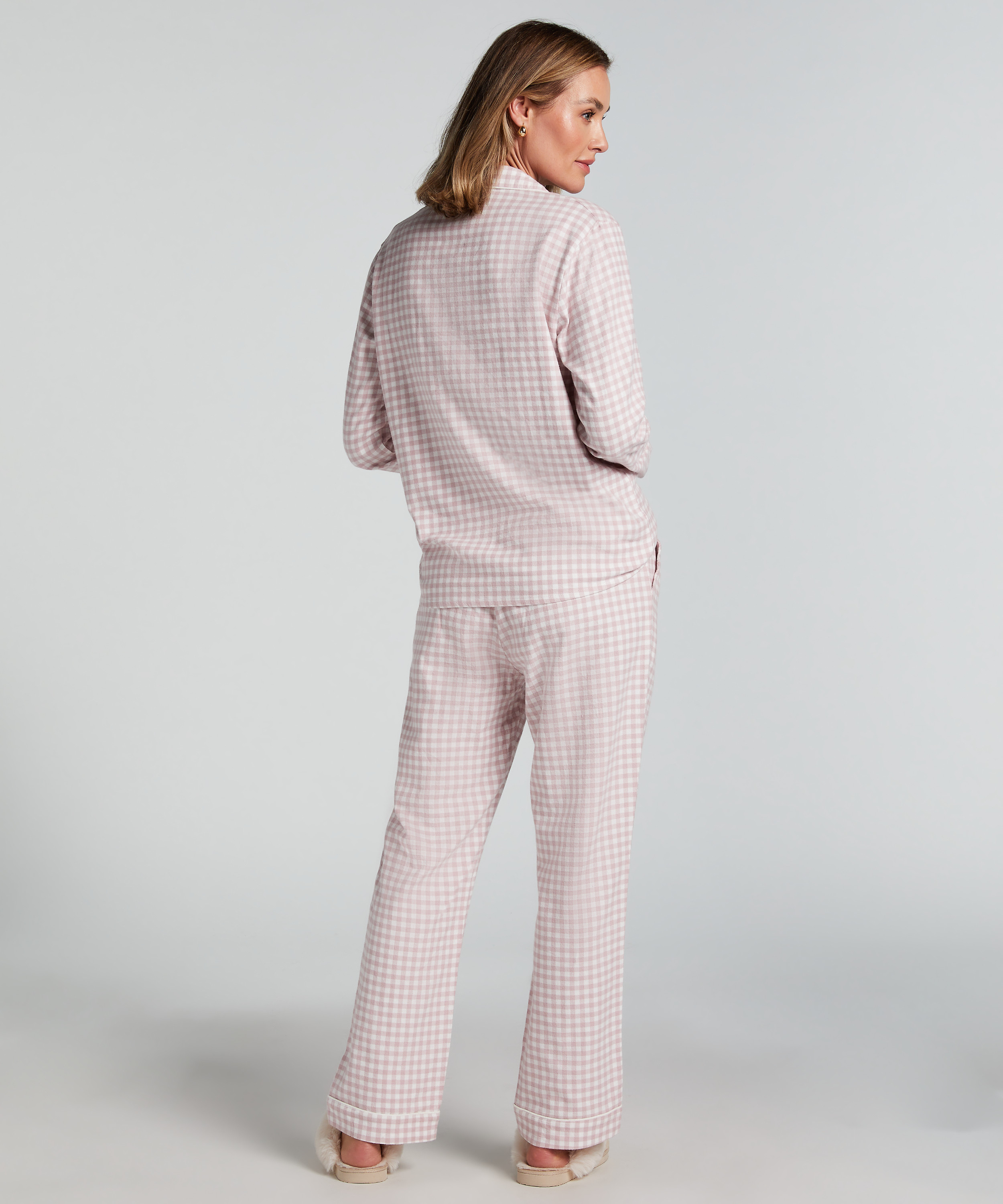 Pyjamastop Flonel Essentials, Lilla, main
