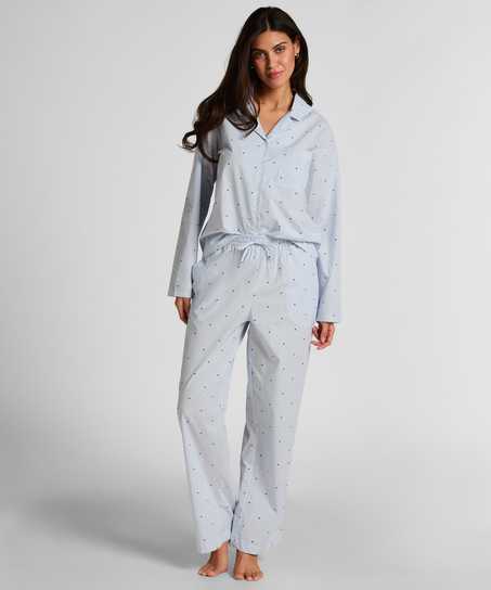 Jakke i bomuld, Blå