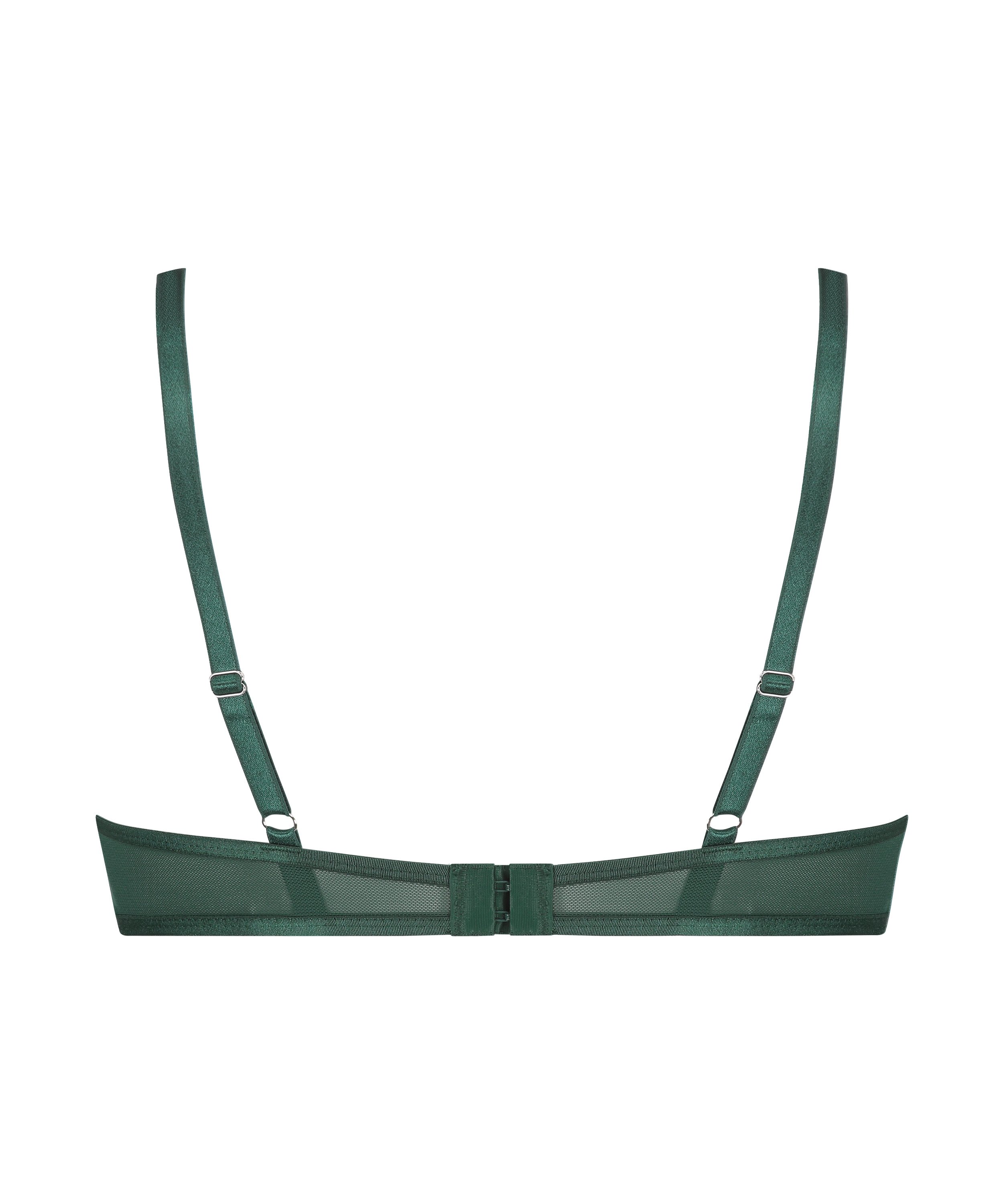 Ikke-formstøbt bøjle-bh Isabelle, Grøn, main