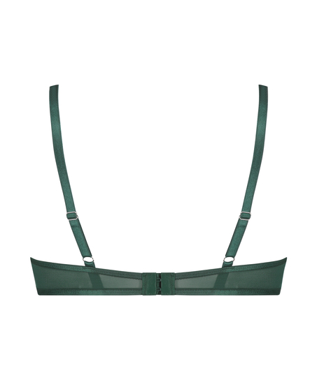 Ikke-formstøbt bøjle-bh Isabelle, Grøn