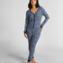 Fairisle Onesie-jumpsuit jersey, Bl&aring;