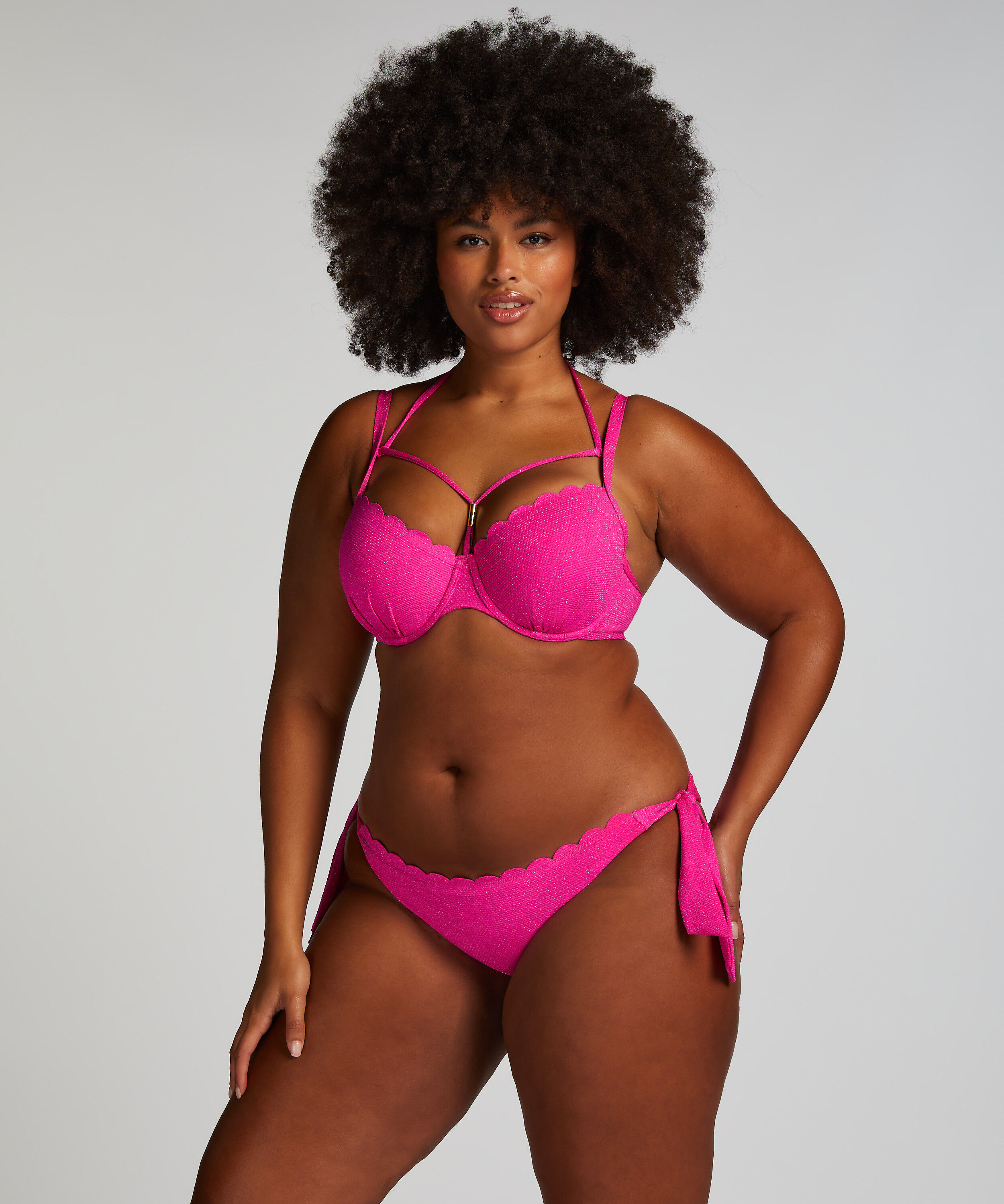 Rio Bikinitrusse Scallop Lurex