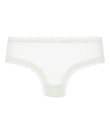 Brasiliansk trusse V-shape Mesh, Gr&oslash;n