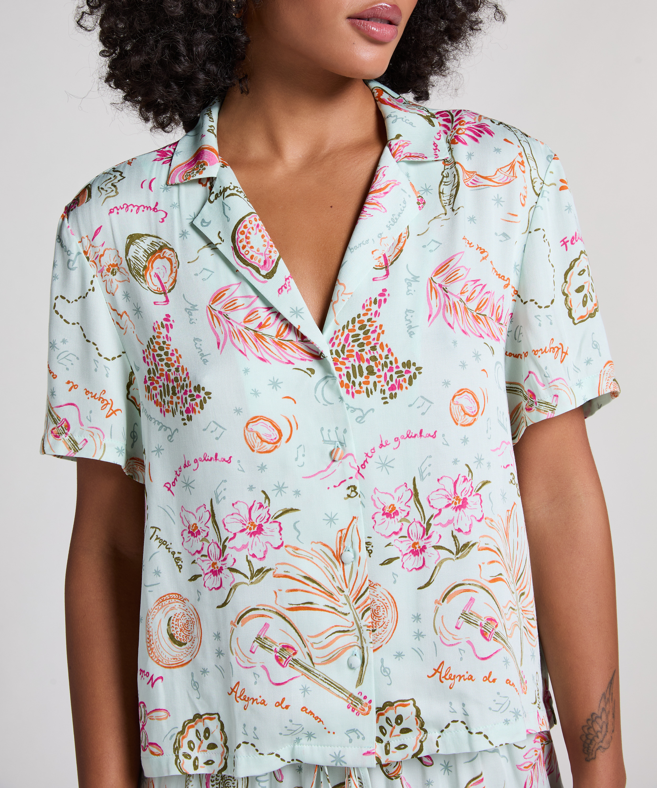 Satinjakke, Grøn, main