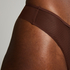 Stripe Mesh usynlig g-streng, Brown