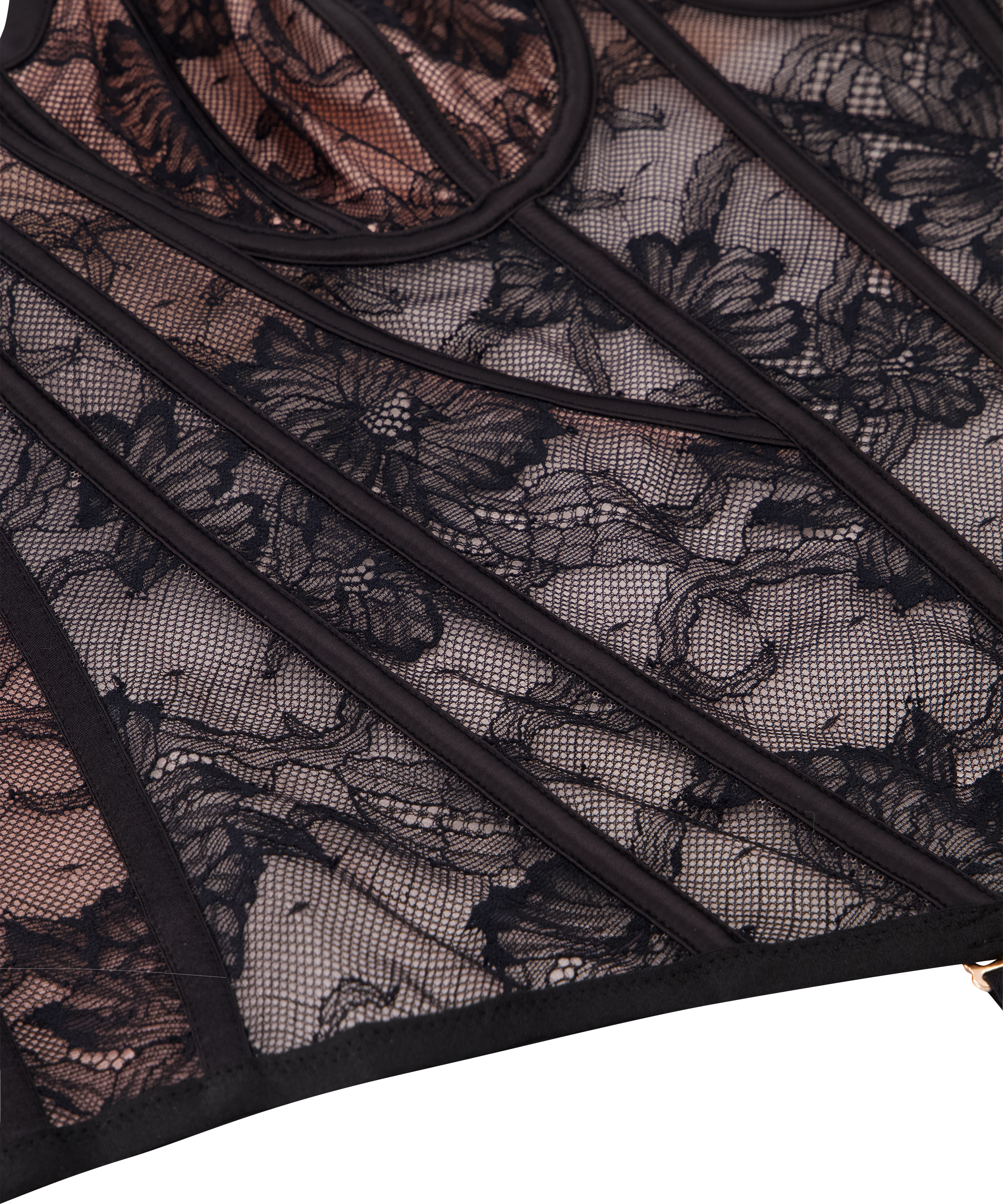 Bustier Magdalena, Sort, main