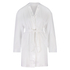 Satin kimono Bridal, Hvid