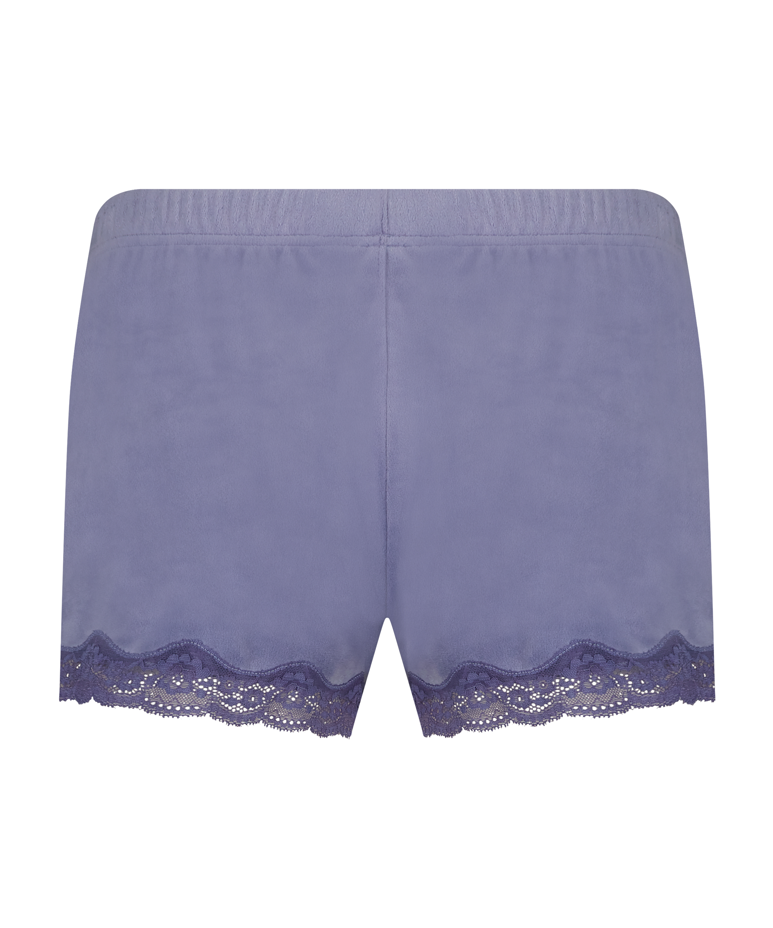 Shorts velour Lace, Lilla, main