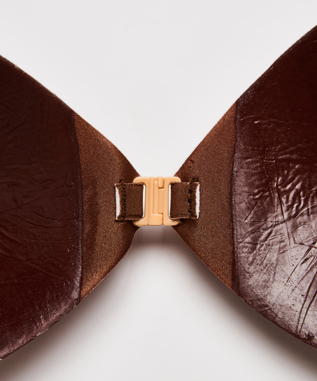 Selvklæbende bh, Brun