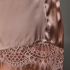 Pyjamasshorts silke Scallop Lace, pink
