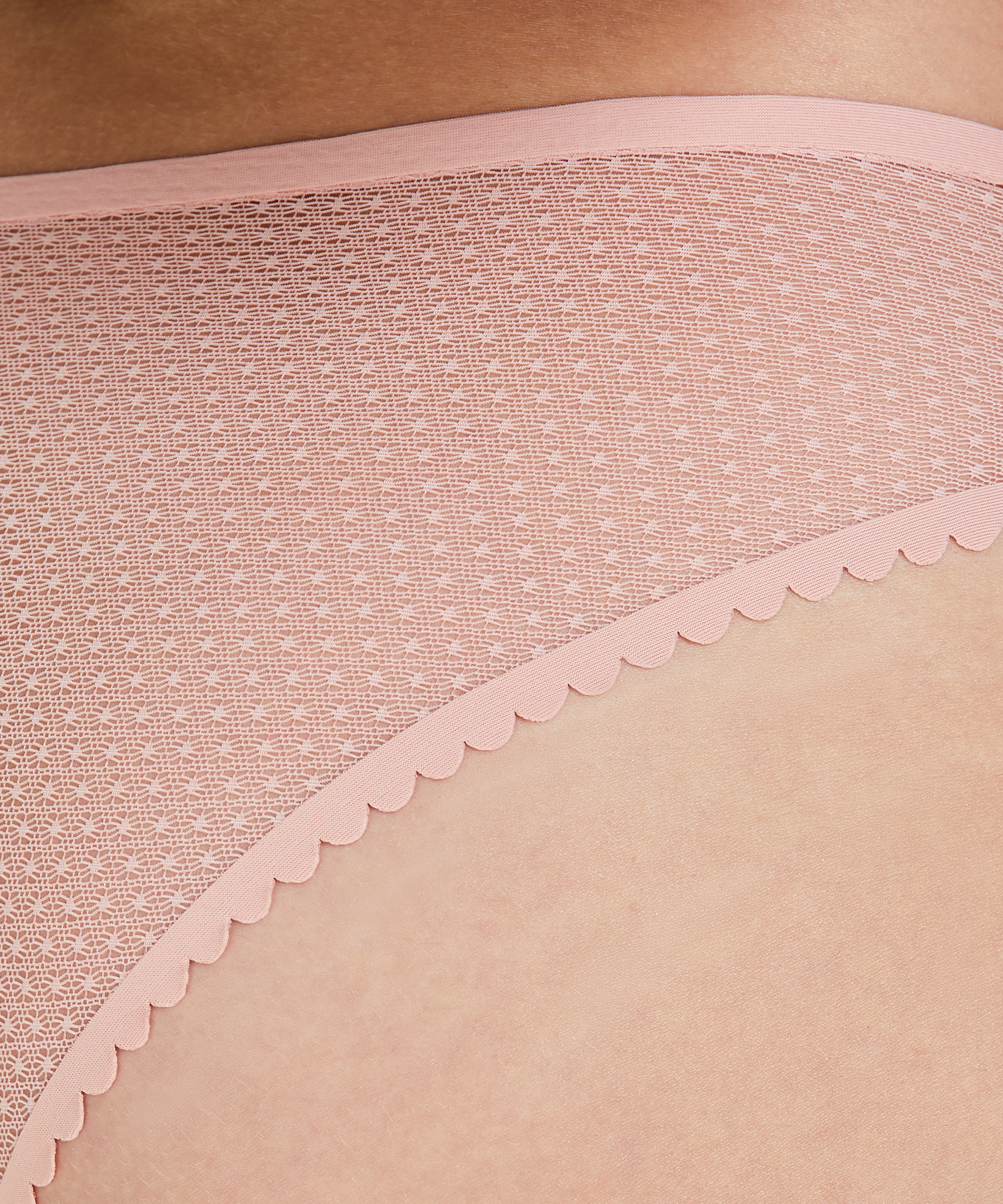 Invisible brasiliansk trusse, pink, main