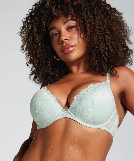 Formstøbt bøjle-bh Ida, Grøn