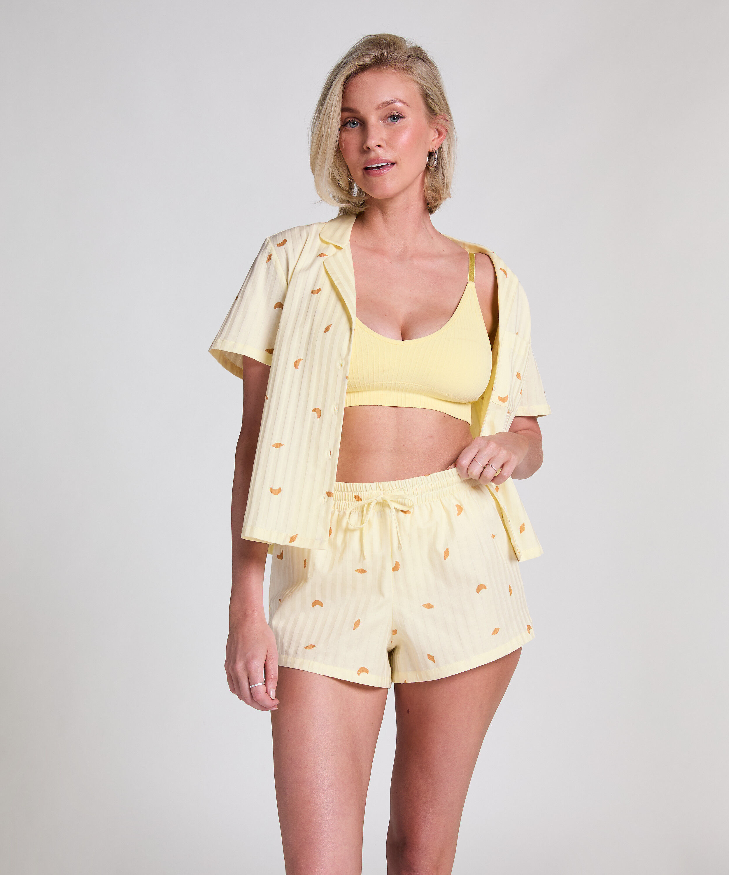 Shorts Cotton, Gul