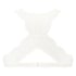 Bralette med halterneck og bryderryg, Hvid