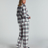 Pyjamassæt Fleece, hvid