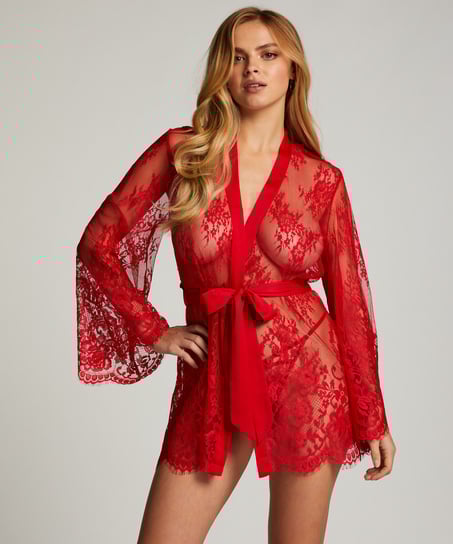Kimono Lace Isabelle, Rød
