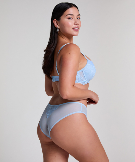 Cherry formstøbt bøjle-bh, Blå