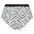 HKMX High Waist Cheeky Bikinitrusser, hvid