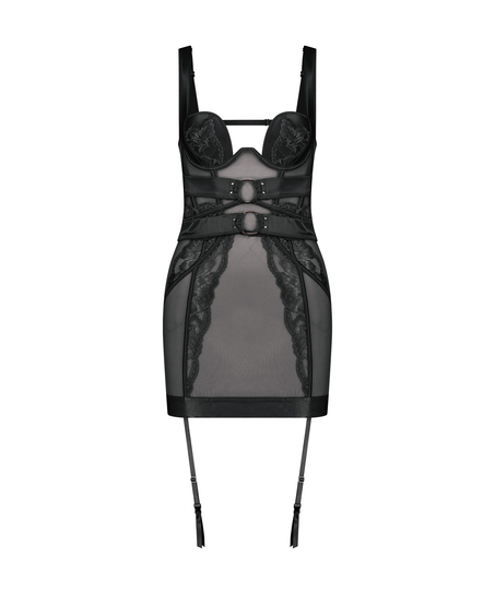 Slipkjole Elsa, Sort