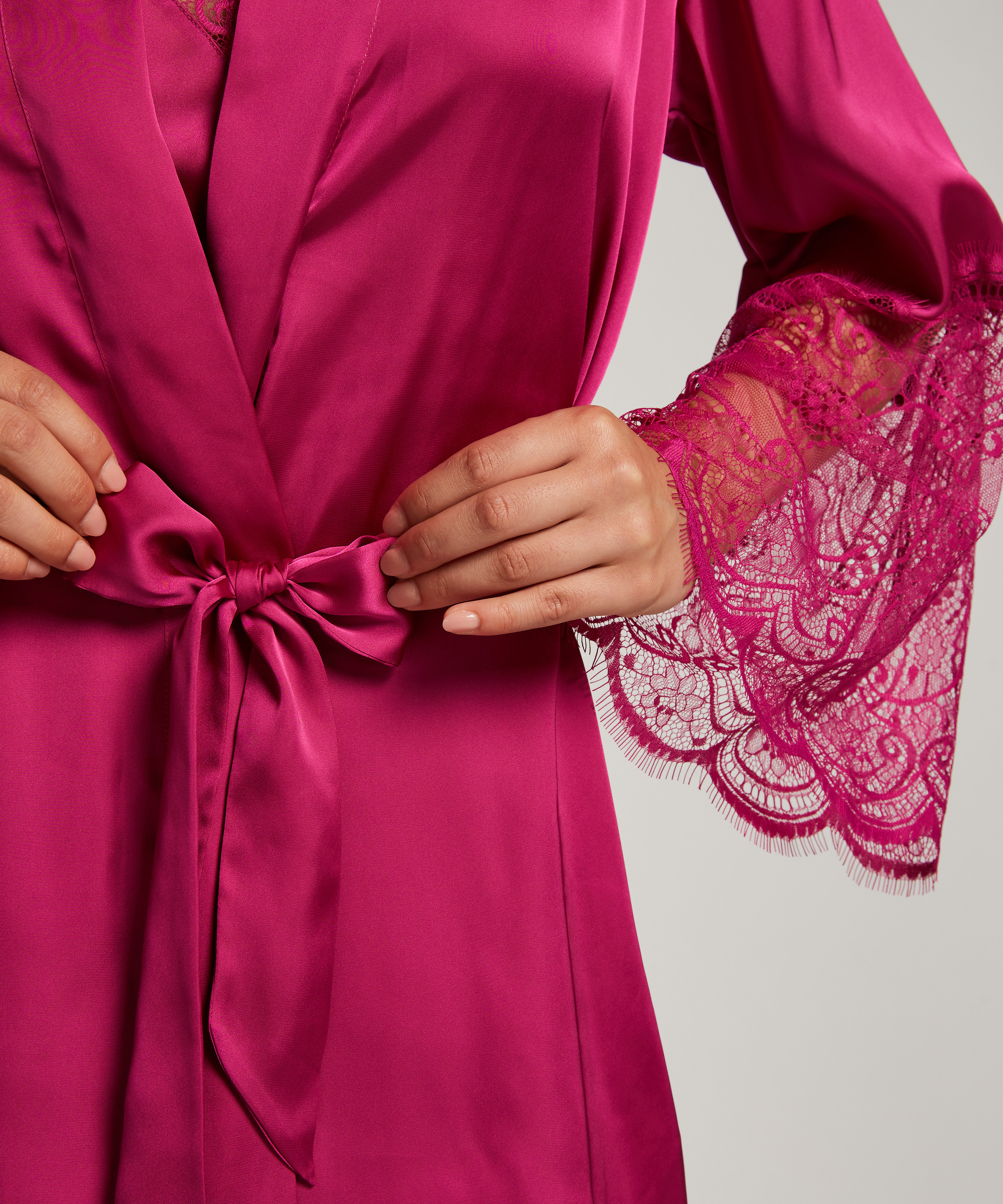 Kimono Satin, pink, main