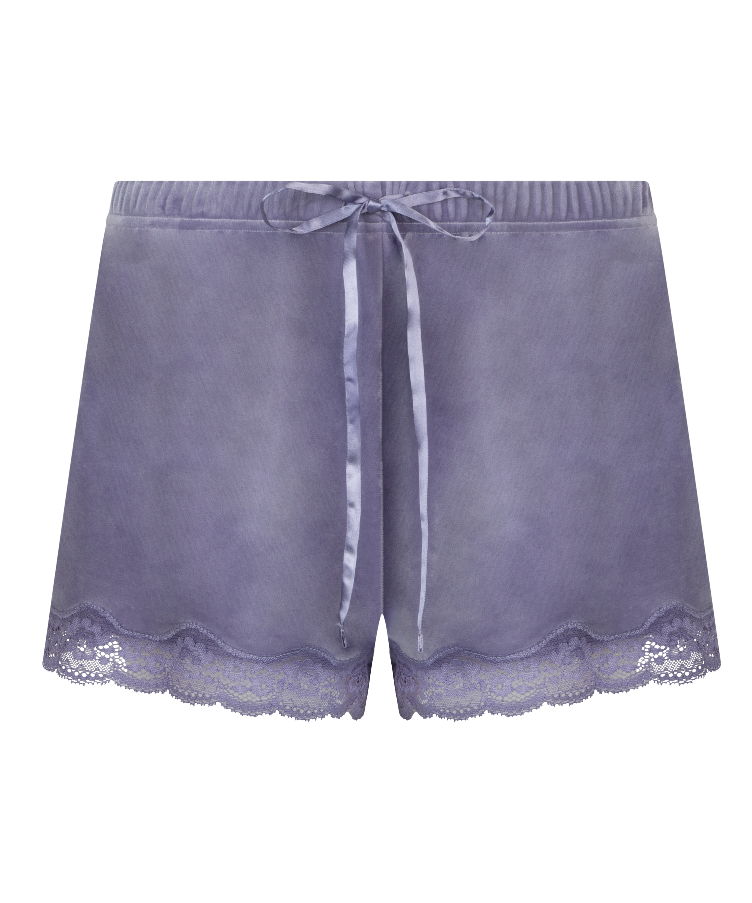 Shorts velour Lace, Lilla, main