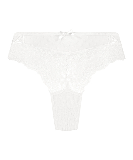 Brasiliansk trusse Tonia, hvid