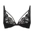 Ikke-formstøbt bøjle-bh Pippa, Sort