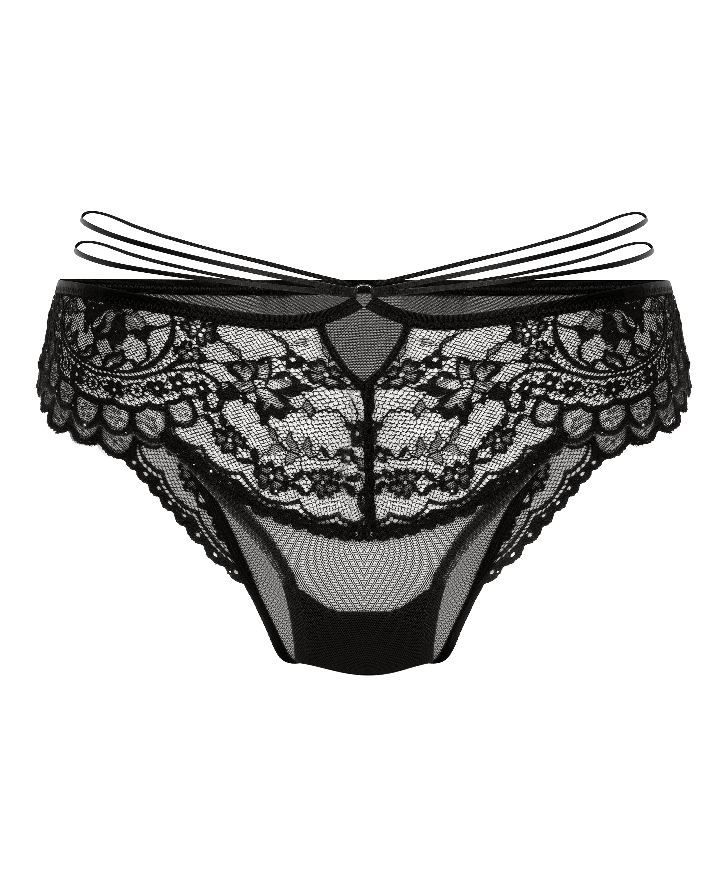 Sabrina brasiliansk trusse, Sort, main