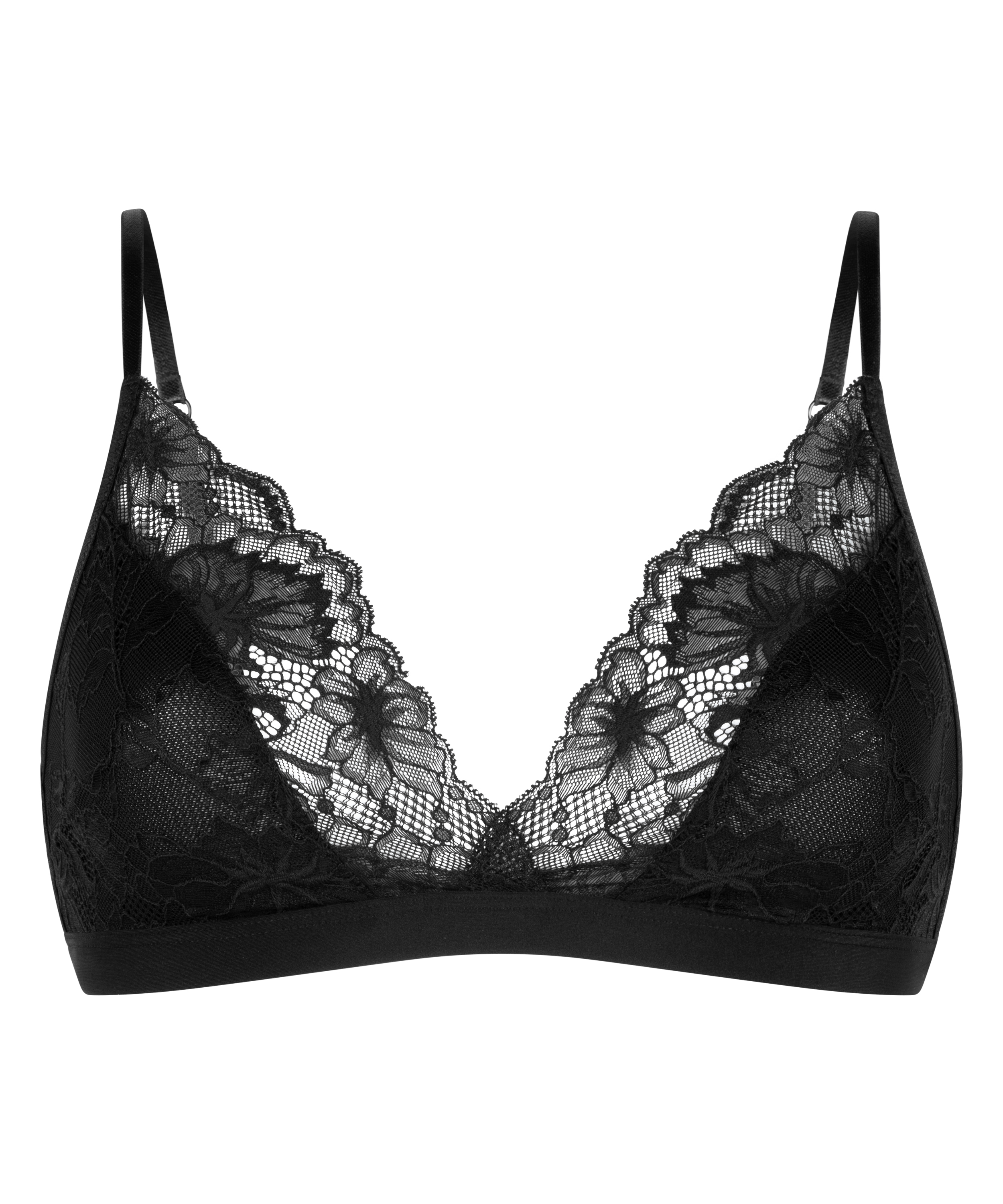 Bralette Stormi, Sort, main