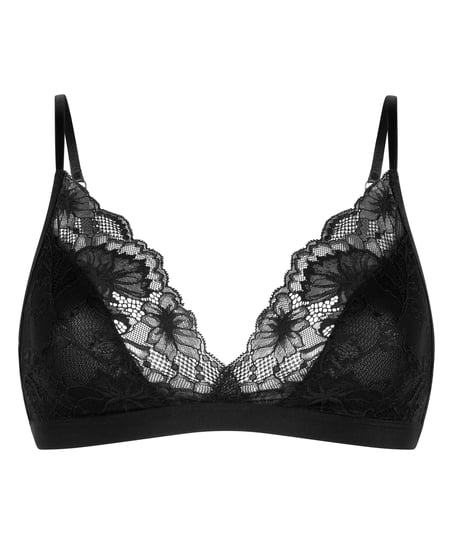 Bralette Stormi, Sort