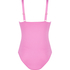 Formende badedragt Scallop, pink