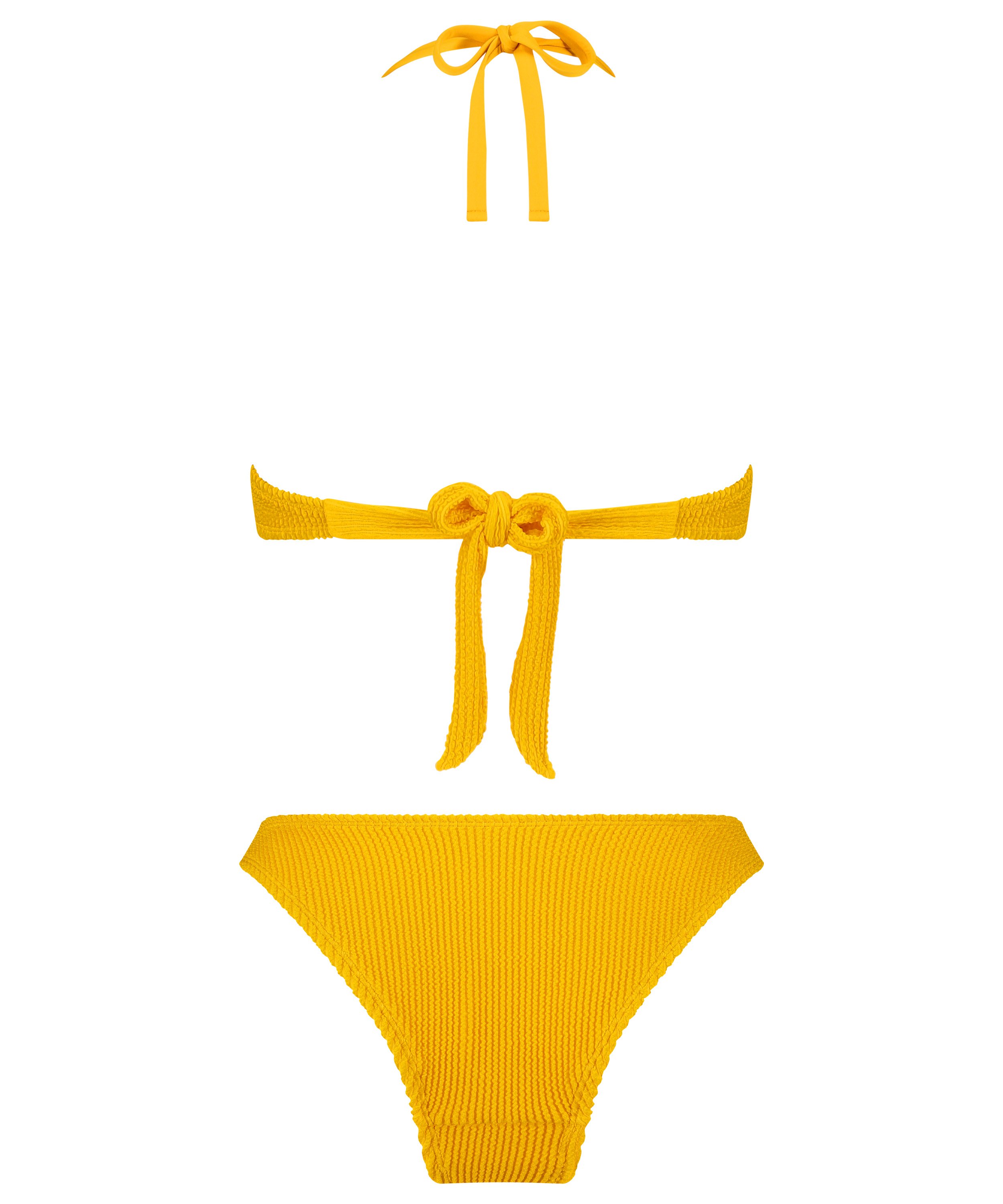 Bikinisæt Crinkle, Gul, main